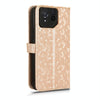 For Asus ROG Phone 8 Honeycomb Dot Texture Leather Phone Case(Gold)