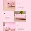 USB Desktop Dressing Mirror LED Table Lamp Portable Nano Spray Beauty Moisture Apparatus Automatic Alcohol Sprayer (Pink)