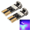2 PCS DC 12V 2W 240LM 5500K T10-4014-15SMD Car Width Lamp Clearance Light Parking LightsBlue Light