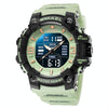 SMAEL 8049 Waterproof Sports Watch Men Multi-function Night Light Electronic Watch(Grass Green)