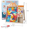 Children Multifunctional Block Puzzle Stacking Building Blocks Board Game Toys