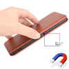For Asus Zenfone Max (M2) ZB633KL Carbon Fiber Texture Horizontal Flip TPU + PC + PU Leather Case with Card Slot(Brown)