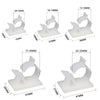 100 PCS Y-1013 Adjustable Self-Adhesive Wire Fixing Cable Organizer (Black)