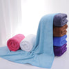 35x75cm Nano Thickened Large Bath Towel Hairdresser Beauty Salon Adult With Soft Absorbent Towel(Dark Purple)