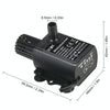 DC12V Solar Micro Brushless Cold Water Circulating Fountain Water Pump, Model: QR50H
