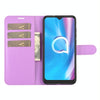 For Alcatel 1SE  2020 Litchi Texture Horizontal Flip Protective Case with Holder & Card Slots & Wallet(Purple)