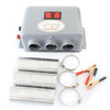 Car 3-hole Electric Heater Demister Defroster, Voltage:DC 24V