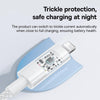 Baseus Gem Transparent 2.4A USB to 8 Pin Fast Charging Data Cable, Length:2m(White)