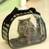 Foldable Transparent Pet Carrier Bag, Small, Pink
