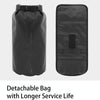 SAHOO 11L Enlarged Bicycle Front Bag Mountain Bike Clip Mesh Waterproof And Wear-Resistant Handlebar Bag(Black)