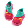 D2232 Breathable Baby Walking Shoes Fly Woven Mesh Children Casual Shoes, Size: 25(Green)