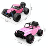 9304E 1:18 Full Scale Remote Control 4WD High Speed Car (Pink)