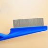 5x Pet Flea Combs, Fine Tooth Steel, Blue, 18.5cm, Cats & Dogs