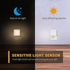 0.6W Stepless Dimming Induction Night Light Square Light Guide Plate Baby Night Light(UK Plug)