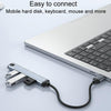 JINGHUA N800 Drive Free Sound Card Computer To Docking Station With Audio Interface, Interface: Type-C