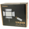 YONGNUO 300 LEDs Pro LED Studio Video Light for Canon / Nikon / Sony Camcorder DSLR (YN300)(Black)