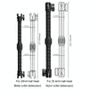 Telescopic Car Phone Mount Extension Arm Double Jointed Swivel Carbon Fiber Bracket Connecting Rod, Model: 217-300mm For 20mm Ball Head