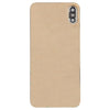 iPhone XS Battery Cover White - Camera Lens & Adhesive