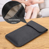 RFID Signal Blocking Bag for 6.5" Phones (Black)