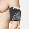 Reflective Motion Arm Bag Close Mobile Phone Bag, Size:M(Black)
