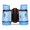 4X30 Binocular Telescope Bird Watching Telescope Gifts for Children(Rain Season Blue)