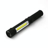 Multifunction Portable Mini COB LED Working Light Pen Style Outdoor Flashlight(Black)