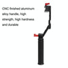 For DJI Ronin RS3 Pro Adjustable Angle Aluminum Alloy Handle Stabilizer(Black)