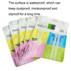 100PCS U19 Frosted Headphone Cable Ziplock Packaging Bag, Style: Tissue