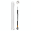 LSD5120 Repair Watch Glasses Stainless Steel Screwdriver Precision Watch Screwdriver Tool 1.8 Straight (Orange)