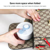 350ML Folding Portable Silicone Telescopic Drinking Coffee Cup Multi-function Silica Cup Travel(Black)