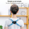 Smart Posture Corrector Adult Child Intelligent Posture Reminder Posture Trainer(Grey)