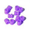 5 Packs / 100pcs iFlight M3 Damping Rubber Column Shock-absorbing Ball Shock Damping Ball for REVO Bee32 F4/F3 Flight Control Fly Tower FPV RC(Purple)