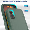For Samsung Galaxy XCover7 2 in 1 PC + TPU Phone Case(Dark Green)