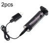 For Xiaomi Mijia MJTXD01SKS Electric Shaver USB Charging Cable Power ,Spce:  2pcs Cable+CN Plug