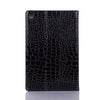 For Samsung Galaxy Tab A7 Lite T220/T225 Crocodile Texture Leather Tablet Case(Black)