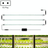 LED Plant Lamp Household Full Spectral Filling Hard Lamp Strip, Style: 50cm 3 Head(Sun Light EU Plug)
