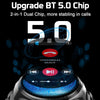 LEMFO LF38 1.6 inch IPS Screen Steel Strap Smart Watch Supports Blood Oxygen Monitoring(Black)