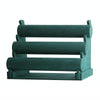Detachable Velvet Bangle Bracelet Stand Watch Jewelry Display Rack, Style: Three Layer Dark Green