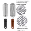 Stainless Steel Exfoliating Pedicure Grinding And Rubbing Machine, Style: Big Hole Smiles (Brown)