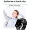TK12 1.96 inch IP67 Waterproof Silicone Band Smart Watch Supports ECG / Remote Families Care / Bluetooth Call / Body Temperature Monitoring(Black)