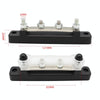 CP-3116-02 150A 12-48V RV Yacht Single-row 2-way Busbar(Black)