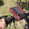 BG-2021 Bicycle Front Light 4 In 1 Mobile Phone Holder Horn Light Mountain Bike Front Light, Colour: 4000 MAH Red