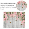 1.25x0.8m Wood Grain Flower Branch Props 3D Simulation Photography Background Cloth, Style: C-2283