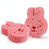 Baby Newborn Child Bath Artifact Sponge(Pink Rabbit)