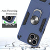 For iPhone 14 2 in 1 Armour Series PC + TPU Protective Phone Case(Blue)