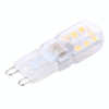 G9 2.5W 200LM Transparent Cover Corn Light Bulb, 14 LED SMD 2835, AC 220-240V(Warm White)