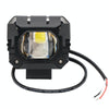 Motorcycle Strong Light With Lens Spotlight Electrical Bike Conversion Spotlight Paving Light(White And Yellow Dual Light)