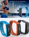 TLW05 0.86 inch OLED Display Bluetooth Smart Bracelet, IP66 Waterproof Support Pedometer / Calls Remind / Sleep Monitor / Sedentary Reminder / Alarm / Remote Capture, Compatible with Android and iOS Phones (Blue)