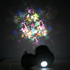K910 LED Christmas Santa Claus Decor Projection Lamp(White)