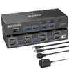 KC-KVM302AS 4K 60Hz USB3.0 / HDMI Dual Monitors KVM Switch